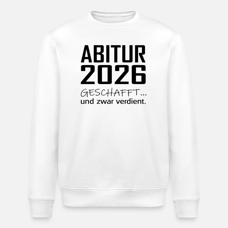 ABI 2026 - Stanley/Stella Unisex Bio-Sweatshirt ROLLER - Weiß