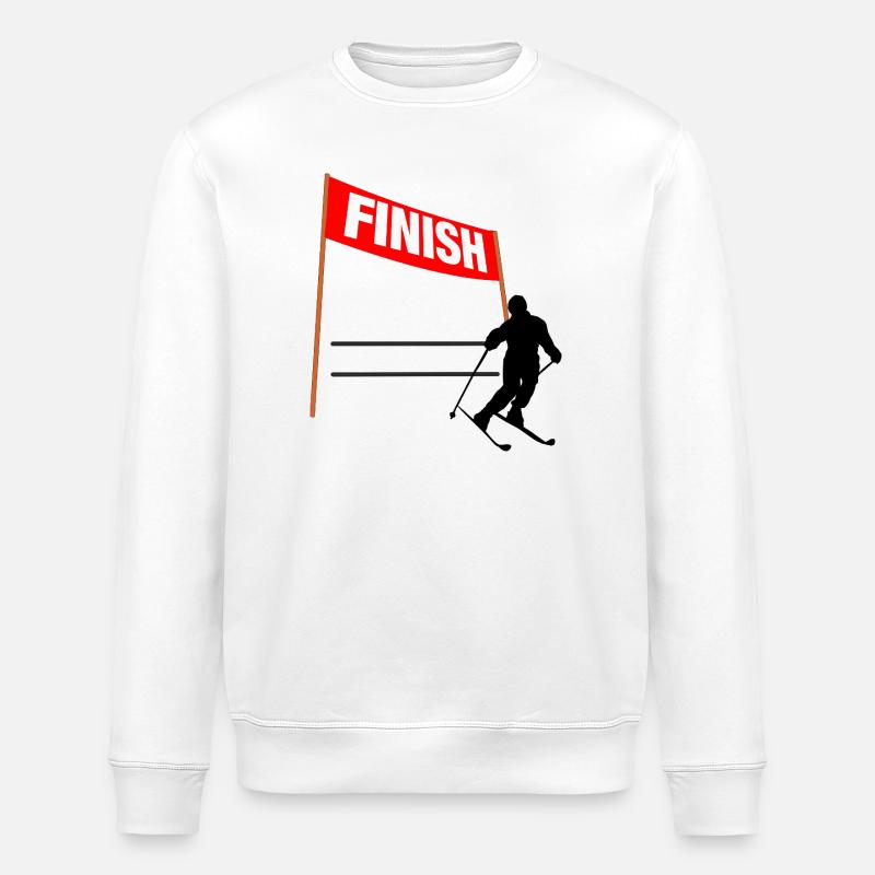 Ski-Finish Custom - Stanley/Stella Unisex Bio-Sweatshirt ROLLER - Weiß