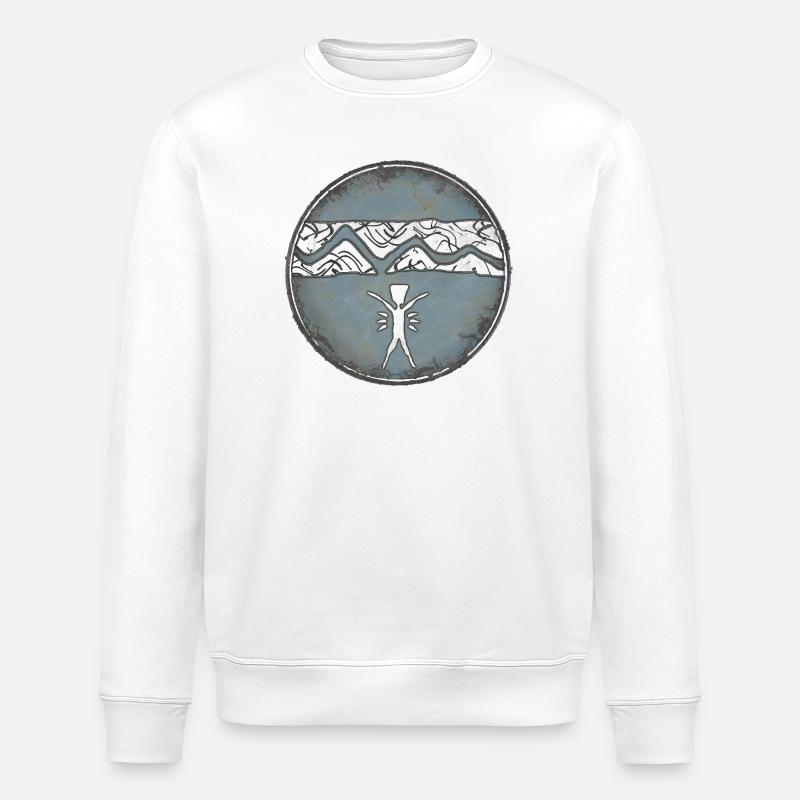 Maori Design - Sweat bio ROLLER Stanley/Stella Unisexe - blanc