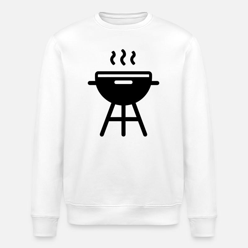 Grillen - Stanley/Stella Unisex Bio-Sweatshirt ROLLER - Weiß