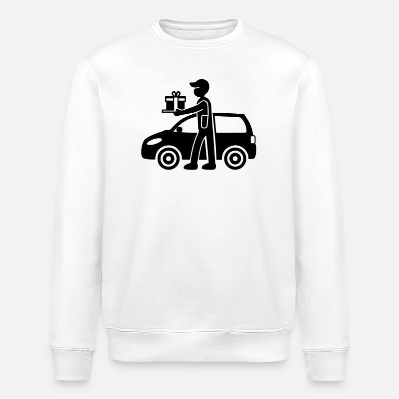 Package Service Delivery - Stanley/Stella ROLLER Unisex Organic Sweatshirt - white