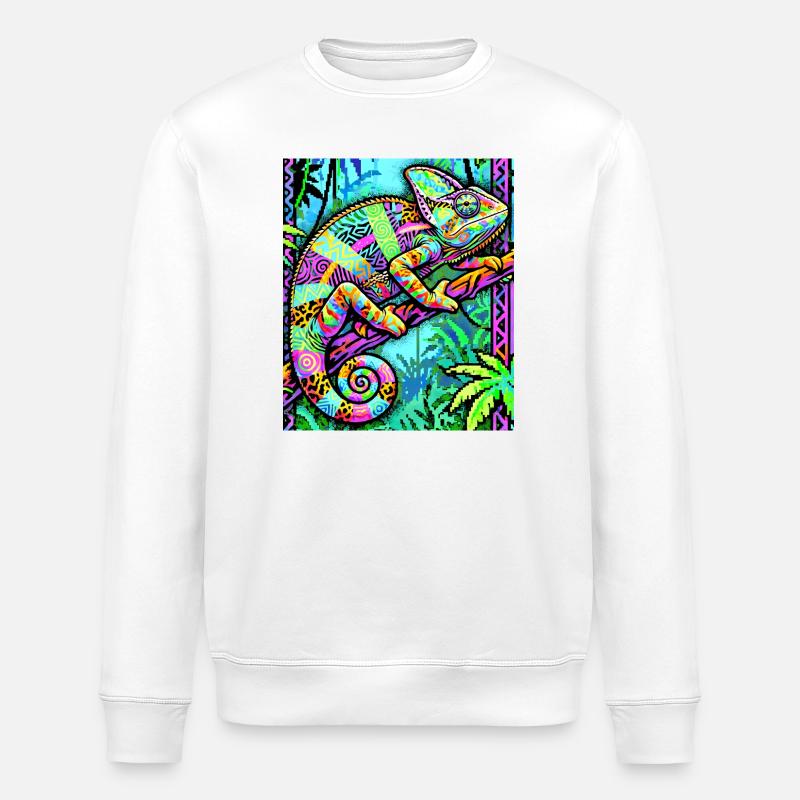 Chamäleon - Stanley/Stella Unisex Bio-Sweatshirt ROLLER - Weiß