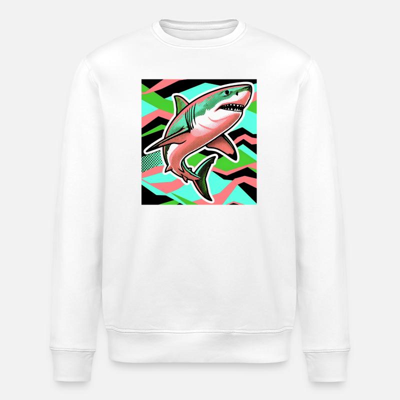 Hai - Stanley/Stella Unisex Bio-Sweatshirt ROLLER - Weiß