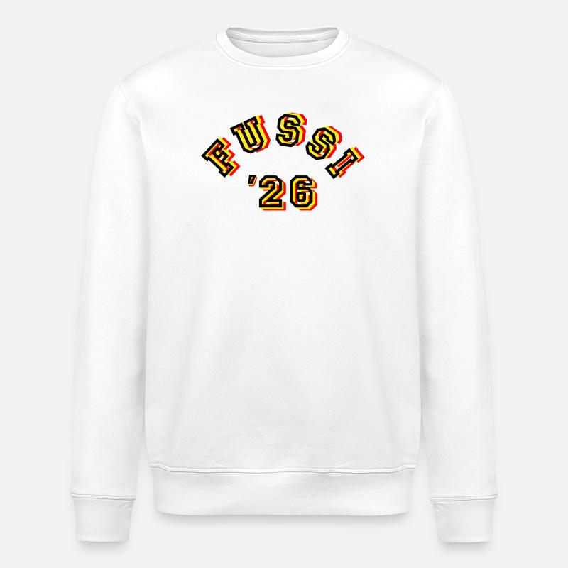 Fussi ́26 - Stanley/Stella ROLLER Unisex Organic Sweatshirt - white
