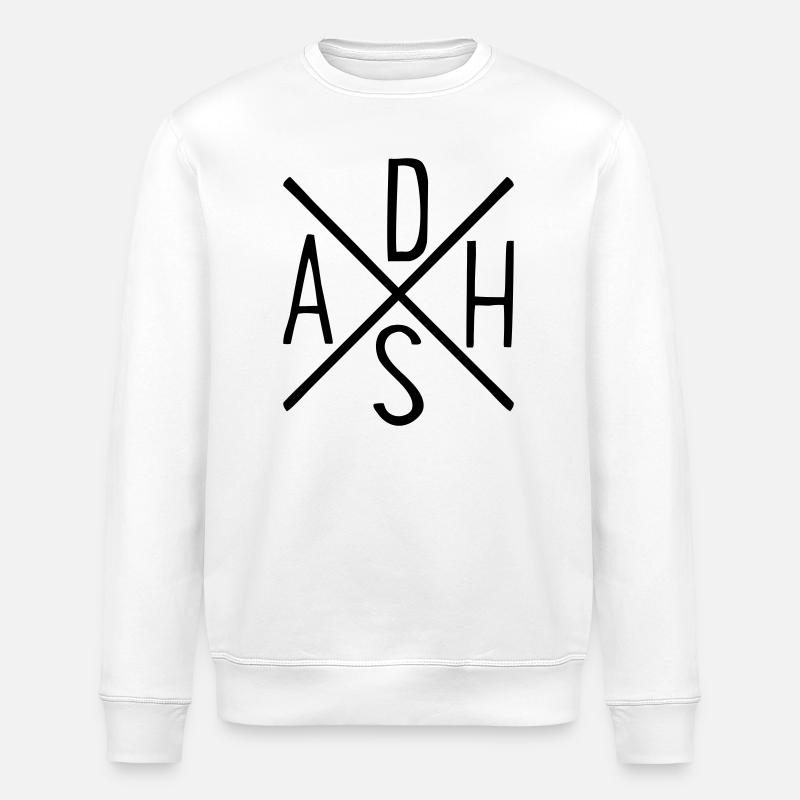 ADHS - Stanley/Stella Unisex Bio-Sweatshirt ROLLER - Weiß