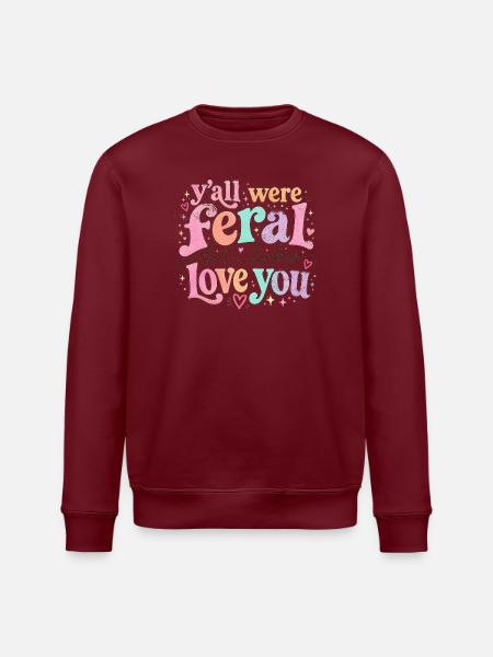 Lehrerin Spruch Humor Schule Geschenkidee - Stanley/Stella Unisex Bio-Sweatshirt ROLLER - Weiß