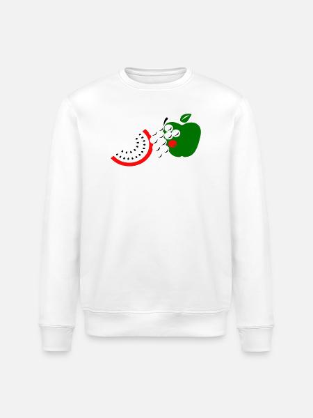 Fruit - Sweat bio ROLLER Stanley/Stella Unisexe - blanc