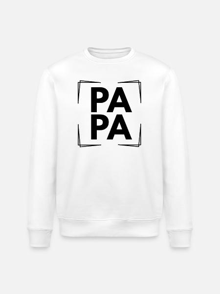 Dad - Stanley/Stella ROLLER Unisex Organic Sweatshirt - white