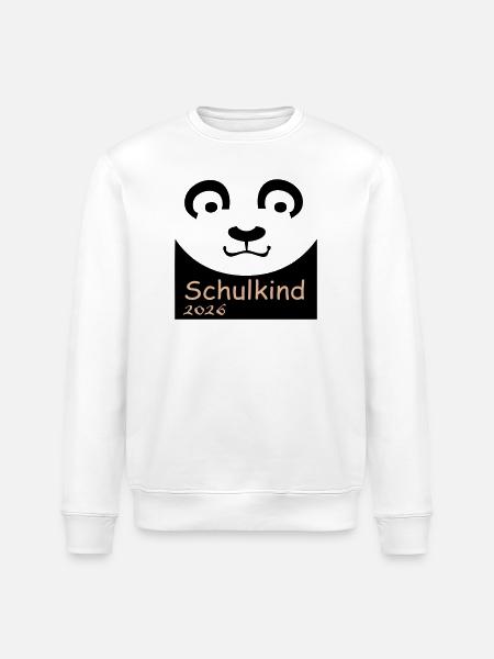 Schulkind 2026 - Stanley/Stella Unisex Bio-Sweatshirt ROLLER - Weiß