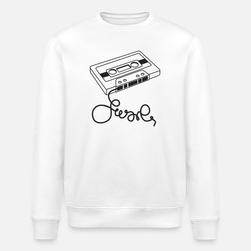 kasette - Stanley/Stella Unisex Bio-Sweatshirt ROLLER - Weiß