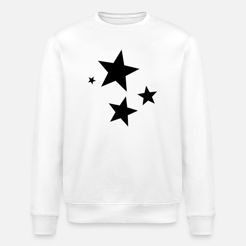Etoiles - Sweat bio ROLLER Stanley/Stella Unisexe - blanc