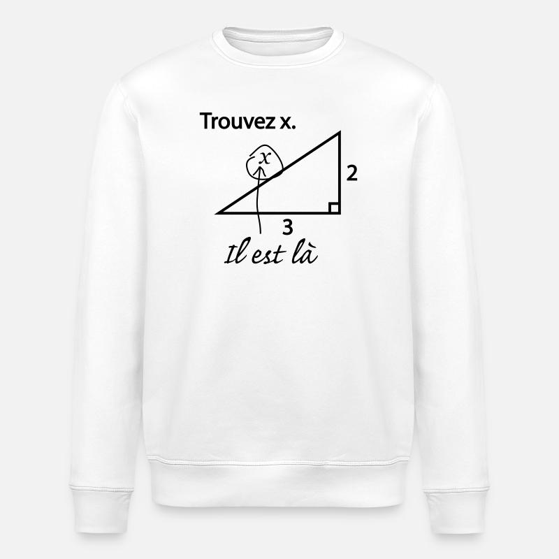 Trouver x - Sweat bio ROLLER Stanley/Stella Unisexe - blanc
