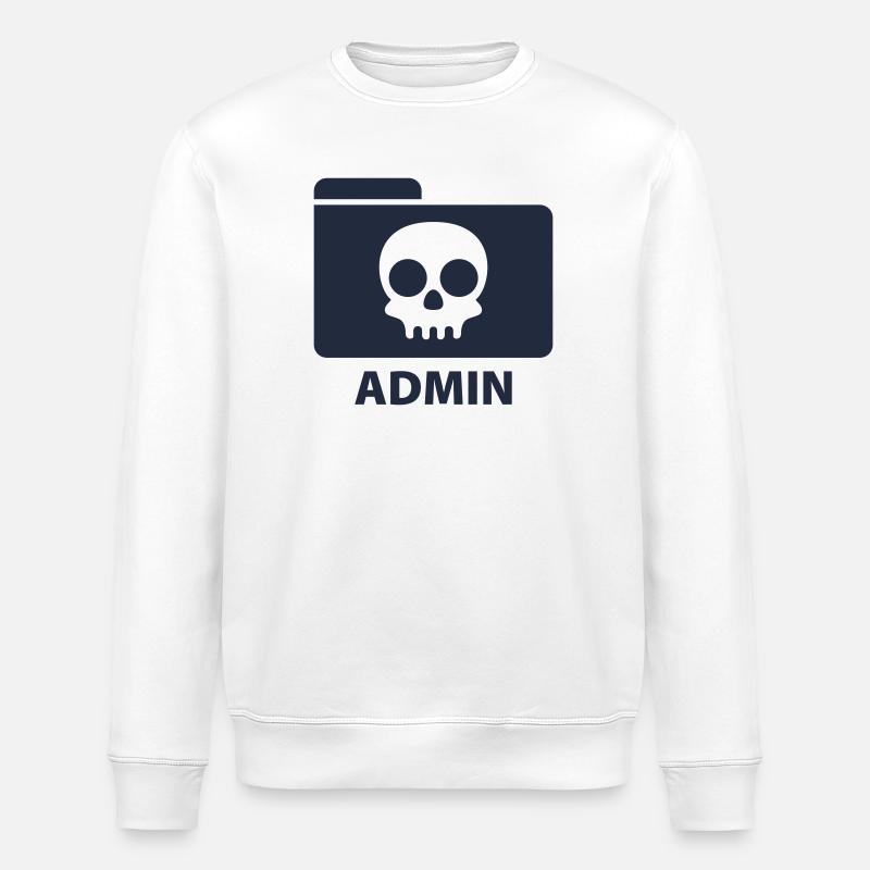 Admin - Stanley/Stella Unisex Bio-Sweatshirt ROLLER - Weiß