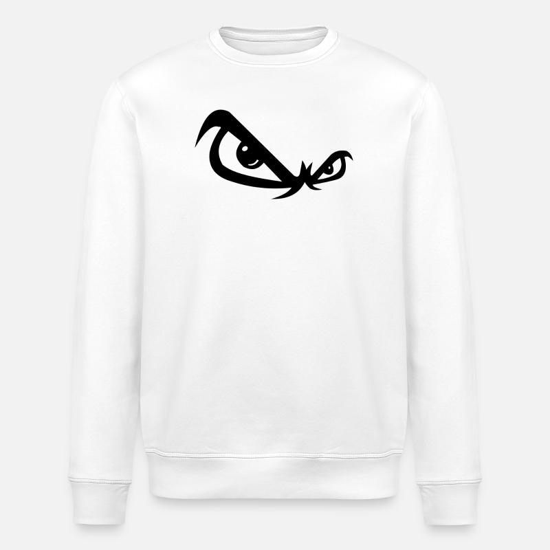 Mauvais regard - Sweat bio ROLLER Stanley/Stella Unisexe - blanc