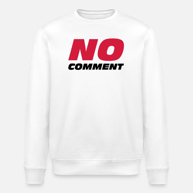 No Comment - Sweat bio ROLLER Stanley/Stella Unisexe - blanc