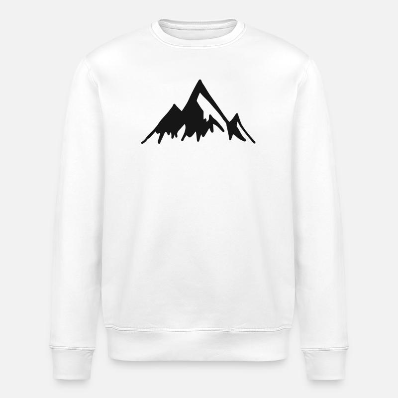 berg - Stanley/Stella Unisex Bio-Sweatshirt ROLLER - Weiß
