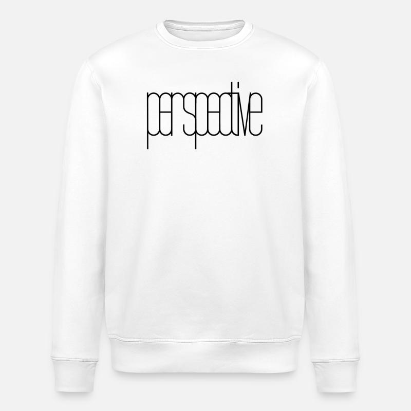 perspective - Stanley/Stella ROLLER Unisex Organic Sweatshirt - white