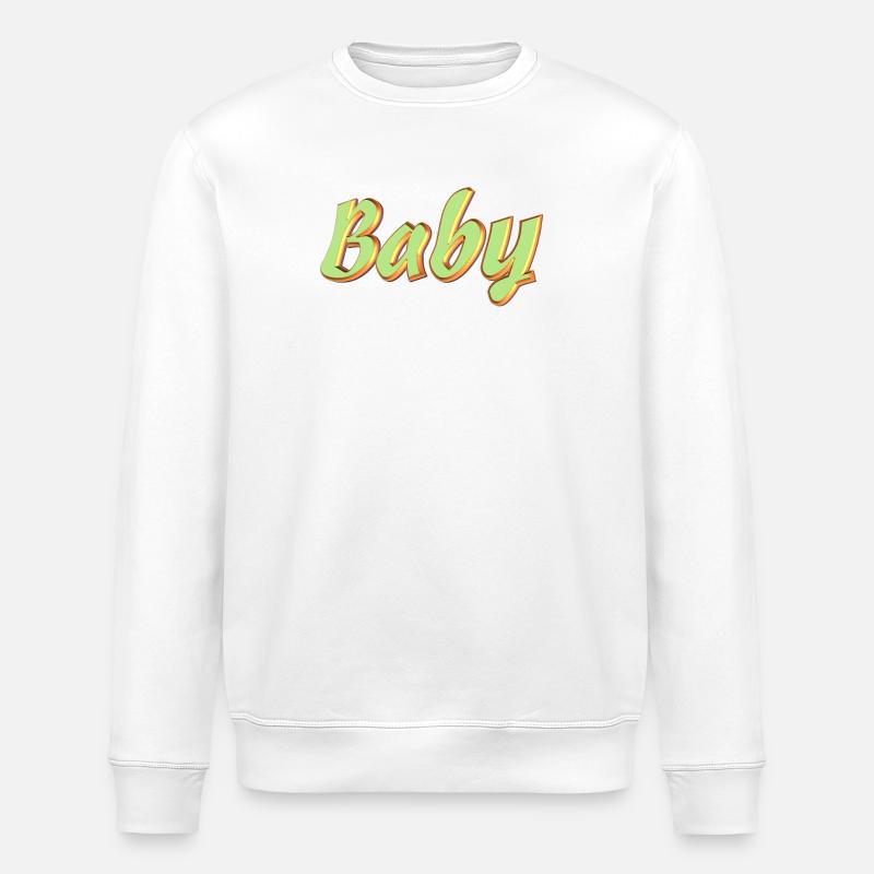 Baby - Stanley/Stella Unisex Bio-Sweatshirt ROLLER - Weiß