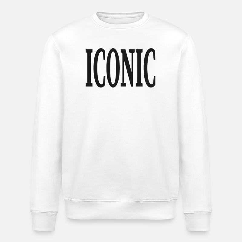 ICONIC - Stanley/Stella Unisex Bio-Sweatshirt ROLLER - Weiß