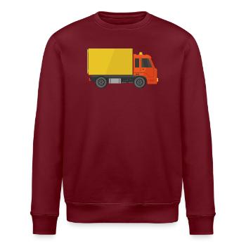 Delivery truck - Stanley/Stella ROLLER Unisex Organic Sweatshirt - white - Front - Nik (191cm)
