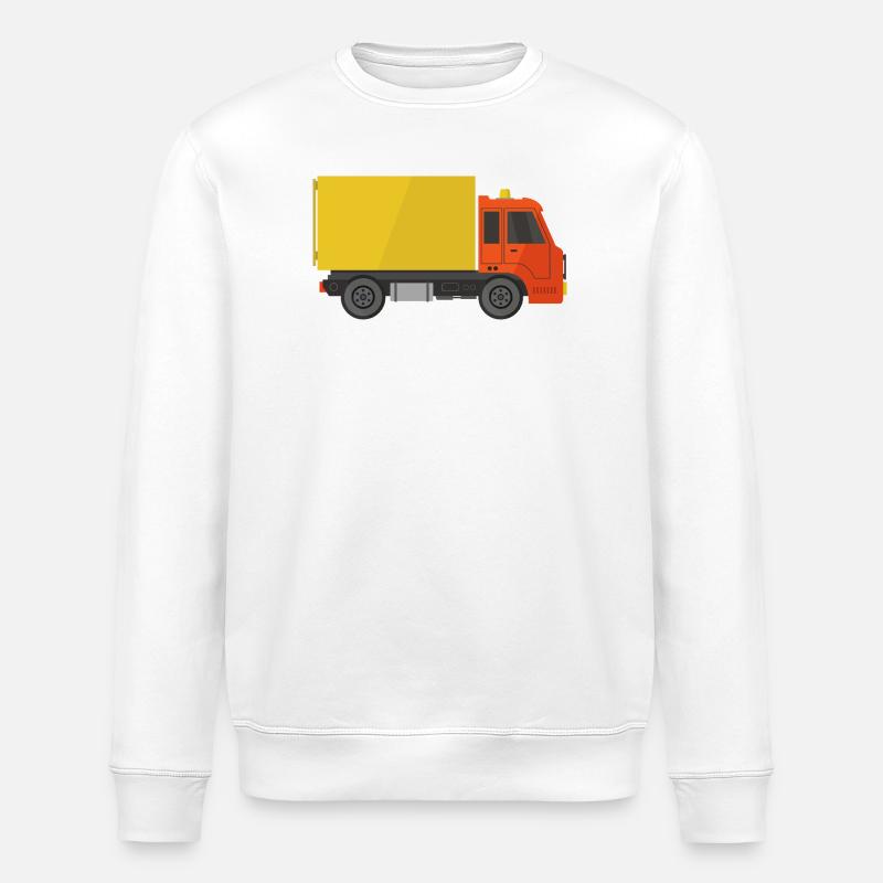 Lieferauto - Stanley/Stella Unisex Bio-Sweatshirt ROLLER - Weiß