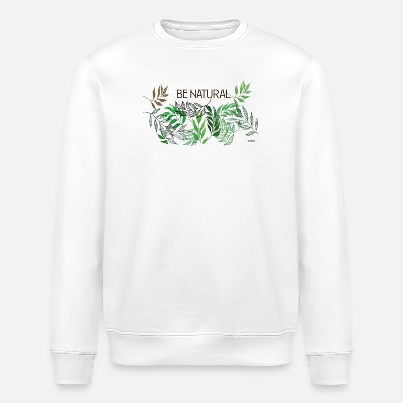 Sei natürlich - Stanley/Stella Unisex Bio-Sweatshirt ROLLER - Weiß