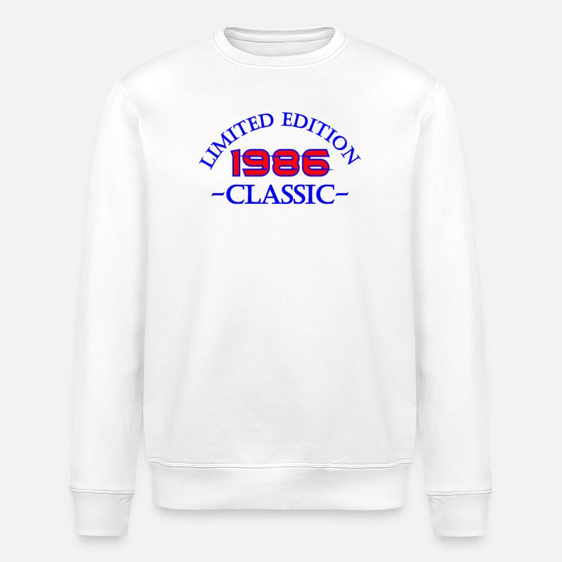 Édition limitée classique 1986 - Sweat bio ROLLER Stanley/Stella Unisexe - blanc