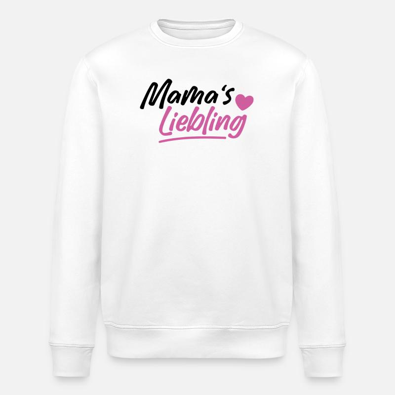 Mama's Liebling - Stanley/Stella Unisex Bio-Sweatshirt ROLLER - Weiß