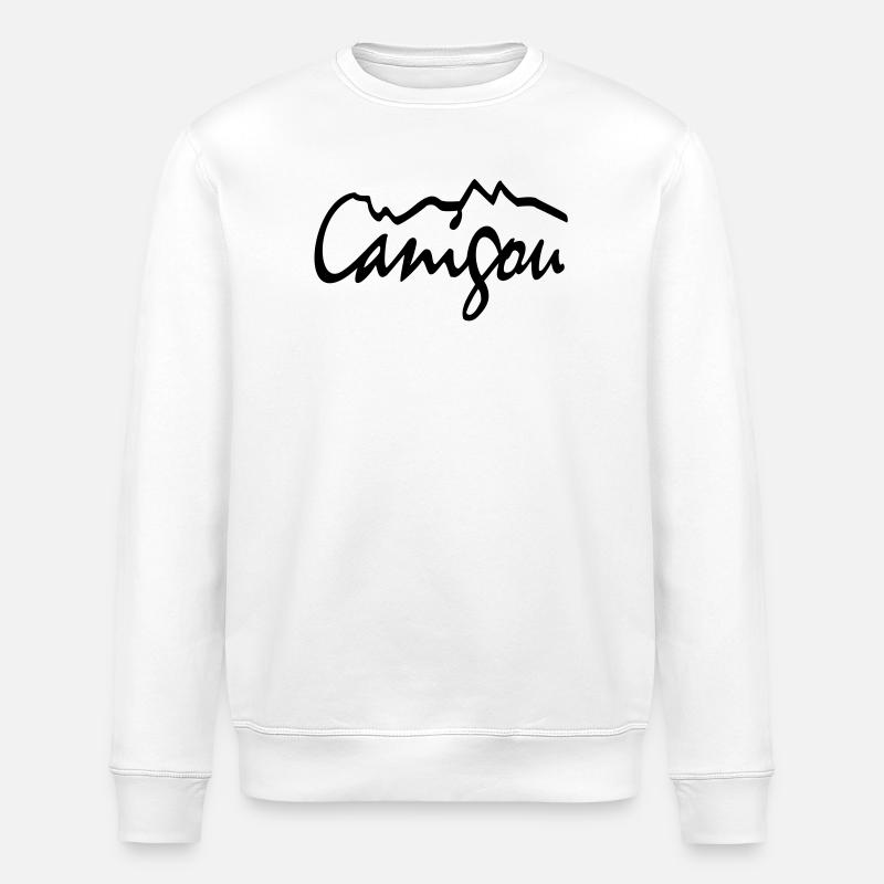 Canigou - Stanley/Stella Unisex Bio-Sweatshirt ROLLER - Weiß