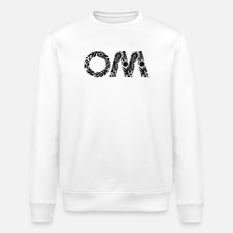 Om - Sweat bio ROLLER Stanley/Stella Unisexe - blanc