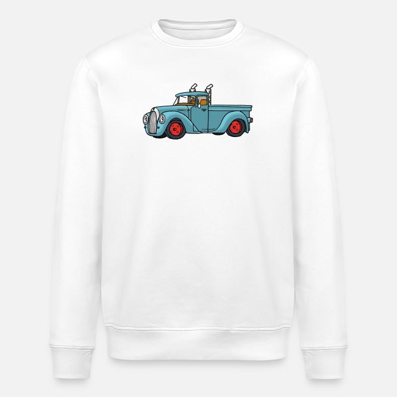 Pick Up - Stanley/Stella ROLLER Unisex Organic Sweatshirt - white