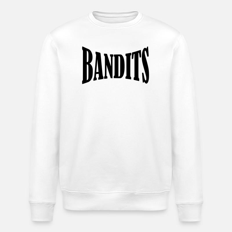 bandit bandits shirt - Stanley/Stella Unisex Bio-Sweatshirt ROLLER - Weiß