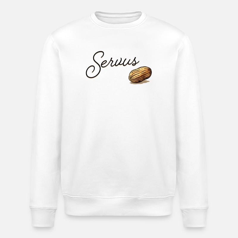 Conception du scénario de Serius Mandel - Sweat bio ROLLER Stanley/Stella Unisexe - blanc