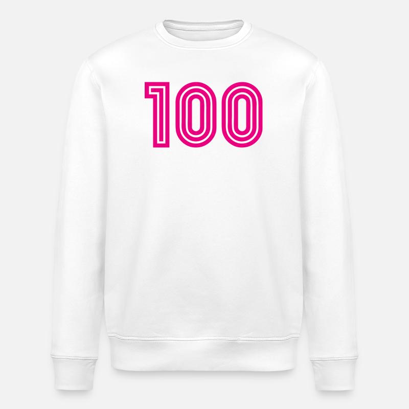 JOYEUX ANNIVERSAIRE. HAPPY BIRTHDAY. ANNIVERSAIRE. - Sweat bio ROLLER Stanley/Stella Unisexe - blanc