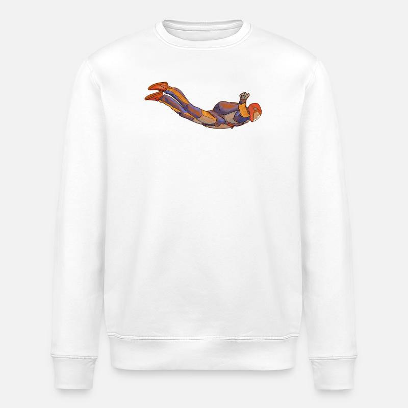Parachutisme - Sweat bio ROLLER Stanley/Stella Unisexe - blanc