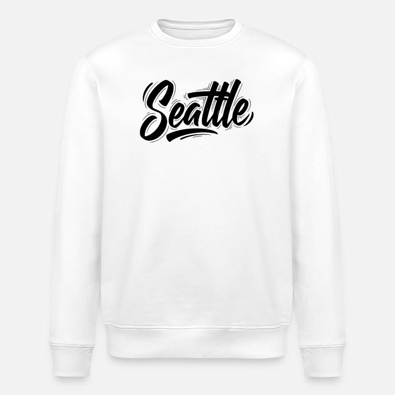 Seattle - Stanley/Stella Unisex Bio-Sweatshirt ROLLER - Weiß