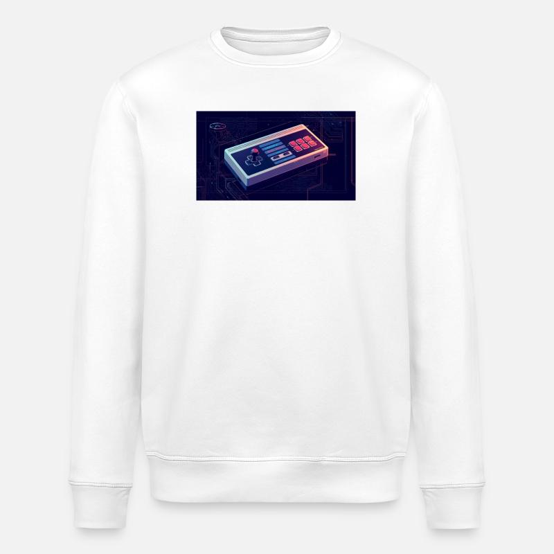 Console 80 - Sweat bio ROLLER Stanley/Stella Unisexe - blanc