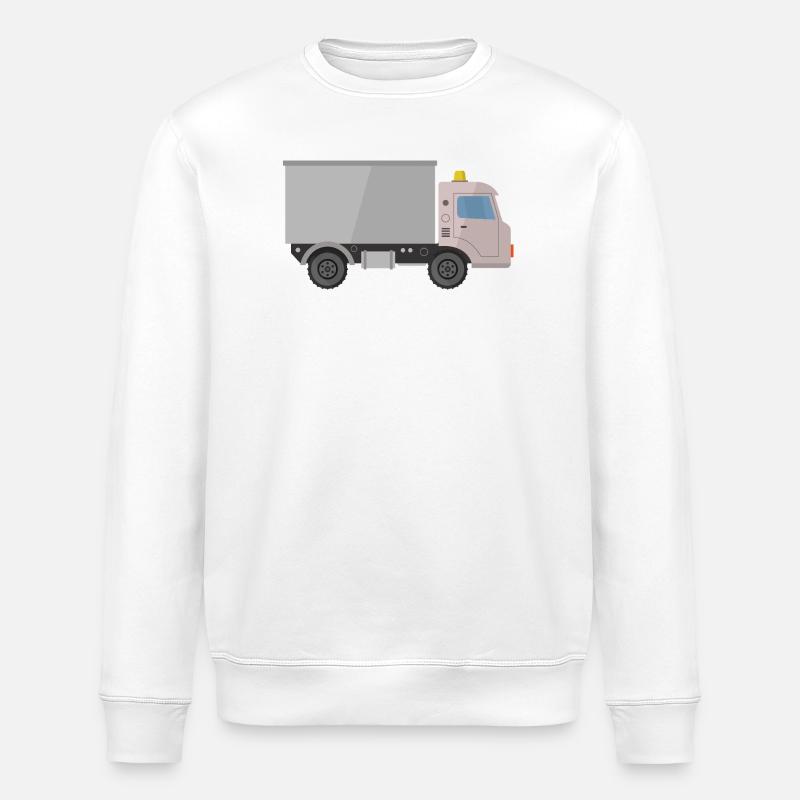 Lieferauto - Stanley/Stella Unisex Bio-Sweatshirt ROLLER - Weiß