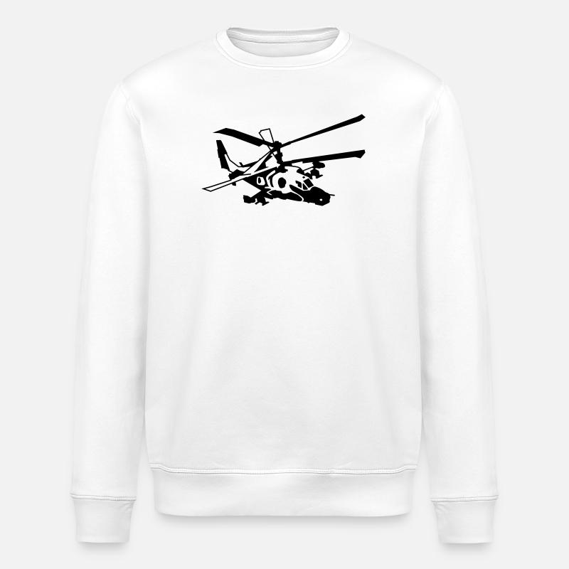 Ka-50 - Sweat bio ROLLER Stanley/Stella Unisexe - blanc