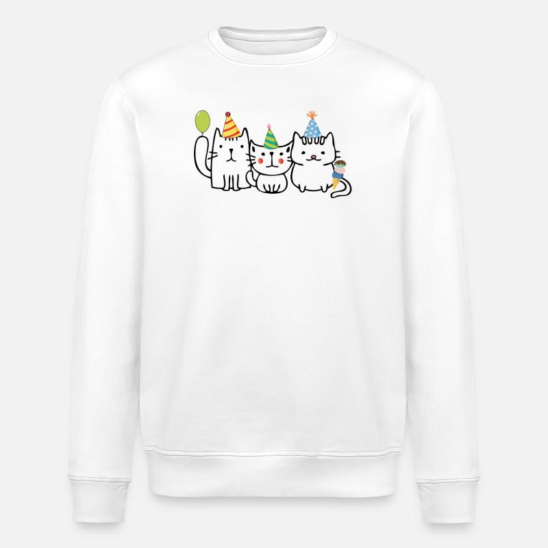 Anniversaire - Sweat bio ROLLER Stanley/Stella Unisexe - blanc