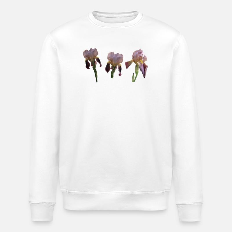 Iris - Sweat bio ROLLER Stanley/Stella Unisexe - blanc