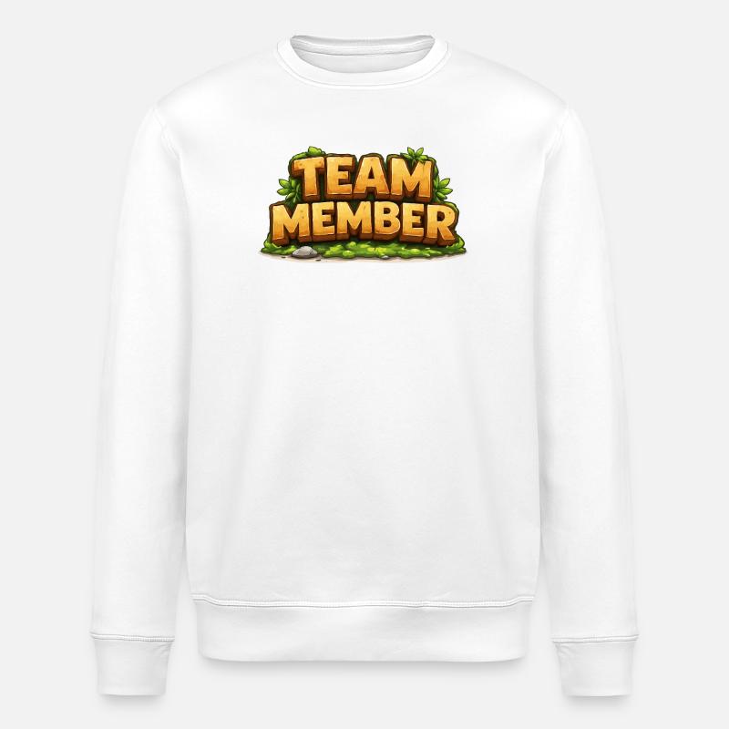 Membres de l’équipe - Sweat bio ROLLER Stanley/Stella Unisexe - blanc