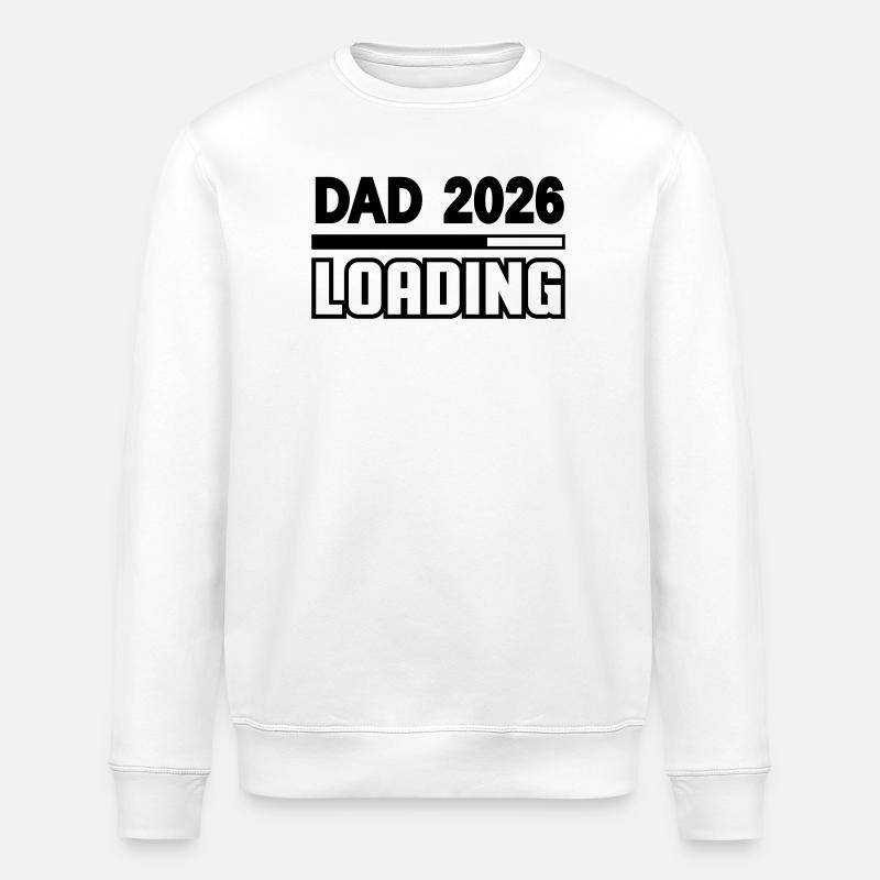 dad_2026_loading - Stanley/Stella ROLLER Unisex Organic Sweatshirt - white