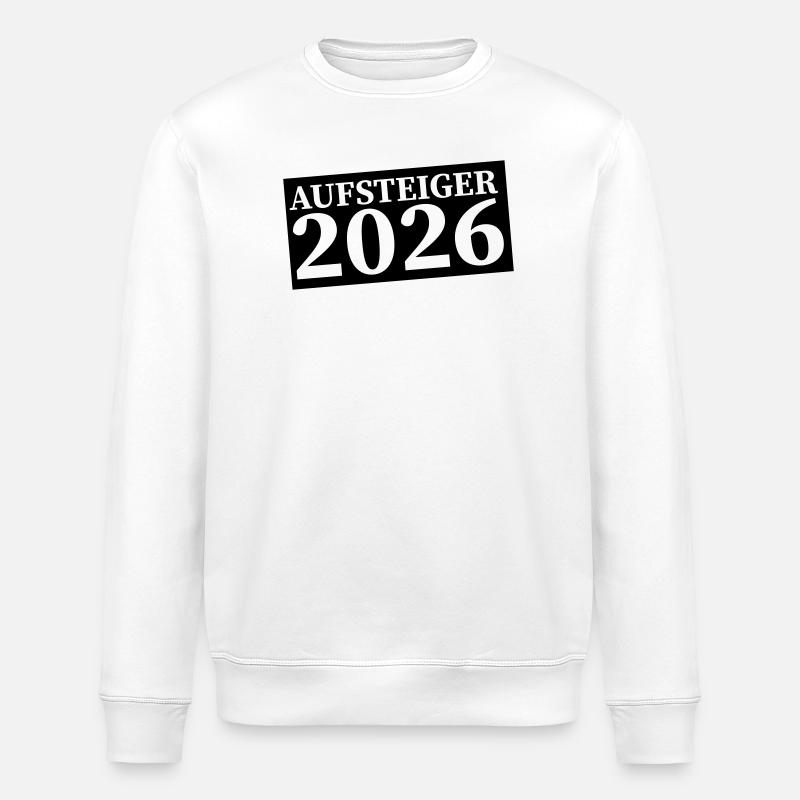 aufsteiger_2026 - Stanley/Stella Unisex Bio-Sweatshirt ROLLER - Weiß