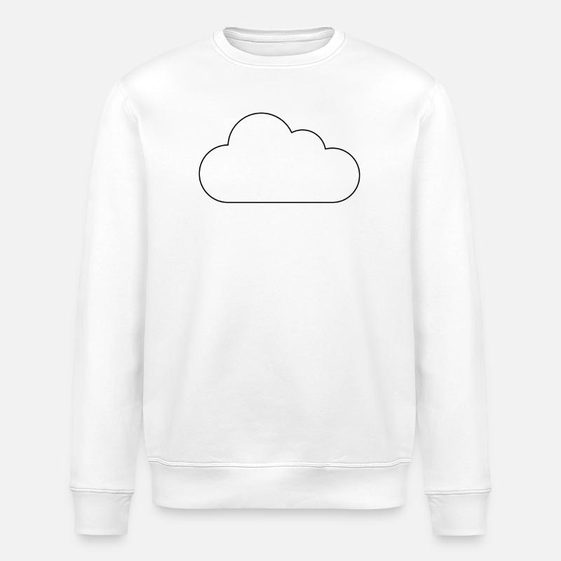 Résumé du nuage - Sweat bio ROLLER Stanley/Stella Unisexe - blanc