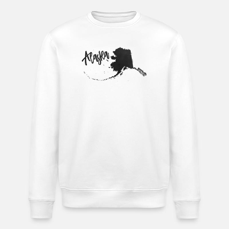 Alaska - Stanley/Stella Unisex Bio-Sweatshirt ROLLER - Weiß