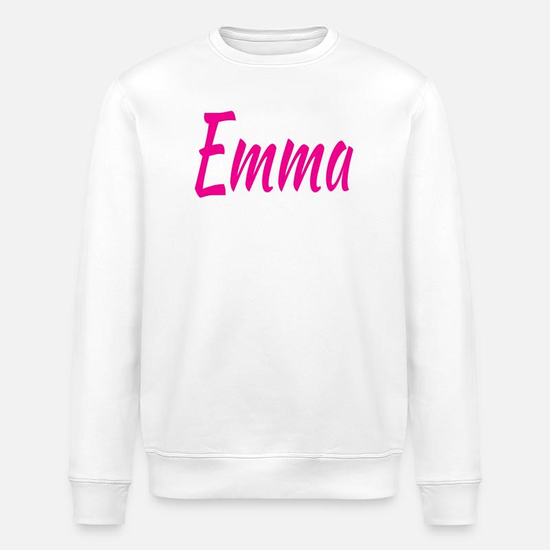Emma - Stanley/Stella ROLLER Unisex Organic Sweatshirt - white