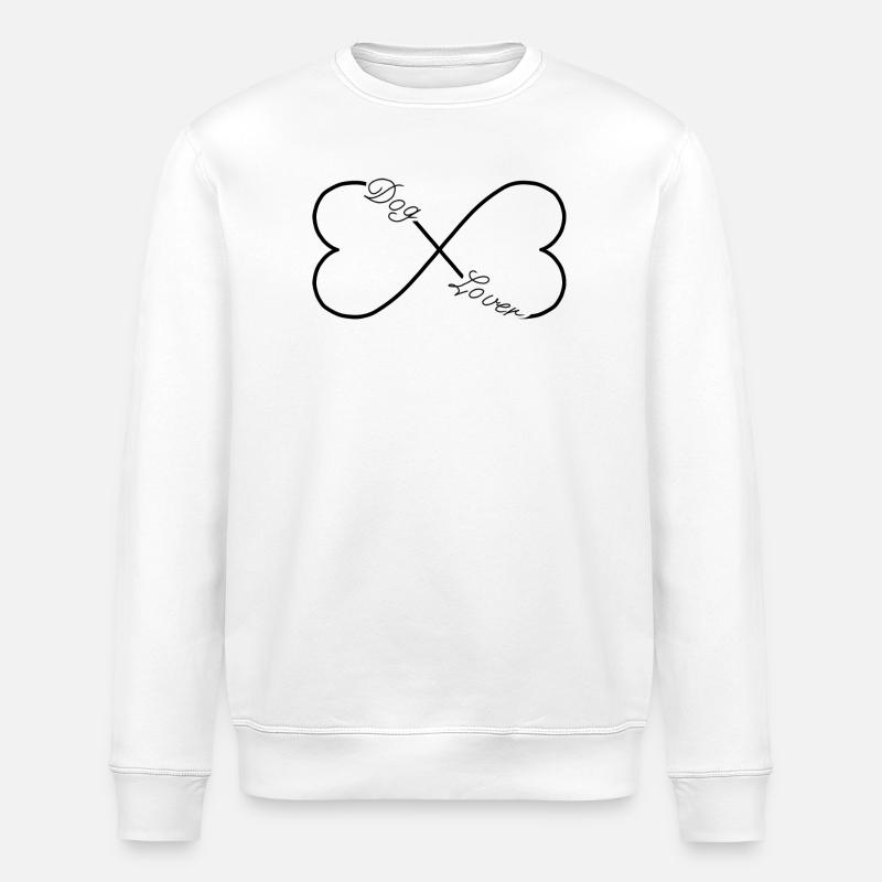 Chien - Sweat bio ROLLER Stanley/Stella Unisexe - blanc