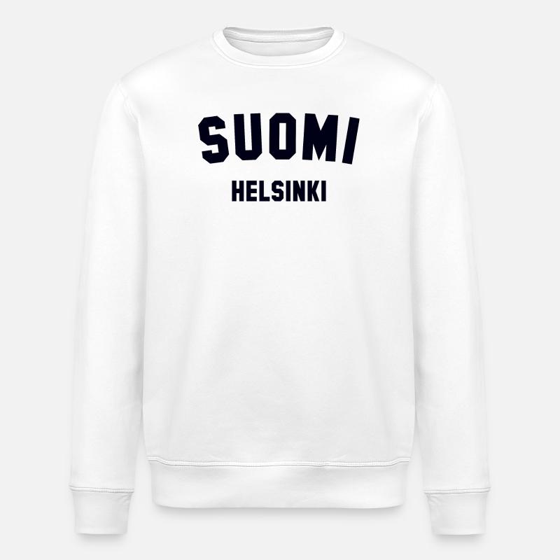 HELSINKI, Suomi, Finlande - Sweat bio ROLLER Stanley/Stella Unisexe - blanc