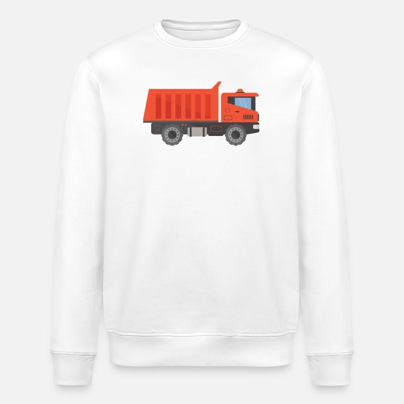 Lkw - Stanley/Stella Unisex Bio-Sweatshirt ROLLER - Weiß